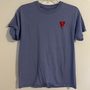 Riot Society Blue Heart Tee